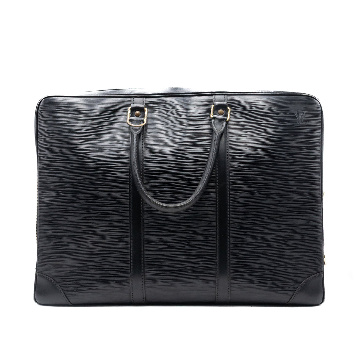 Louis Vuitton Sac Porte Document Epi Noir