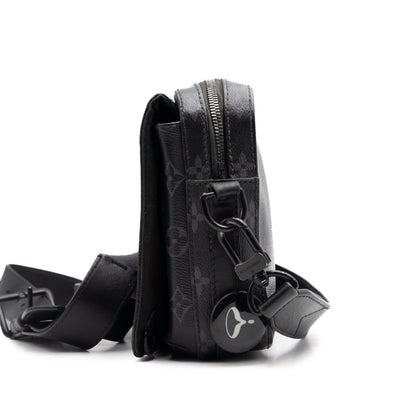 Louis Vuitton Sacoche Steamer Messenger Anthracite Grey