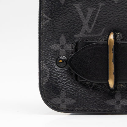 Louis Vuitton Sacoche Steamer Messenger Anthracite Grey