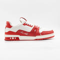 Louis Vuitton Trainer 54 Signature Rouge Blanc