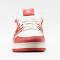 Louis Vuitton Trainer 54 Signature Rouge Blanc