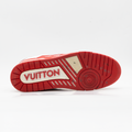 Louis Vuitton Trainer 54 Signature Rouge Blanc