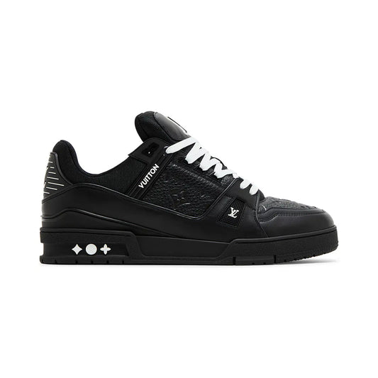Louis Vuitton Trainer Black Embossed Monogram