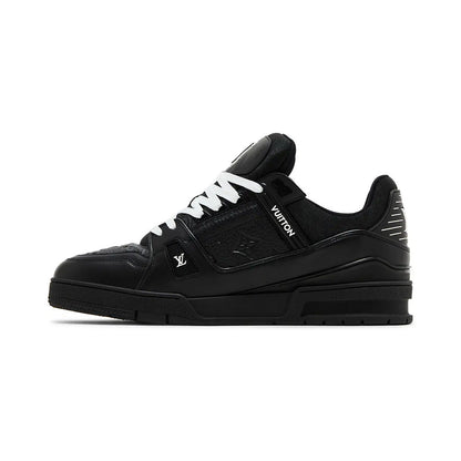 Louis Vuitton Trainer Black Embossed Monogram