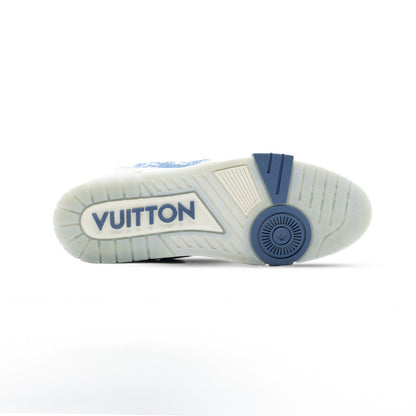 Louis Vuitton Trainer Blue Monogram Denim