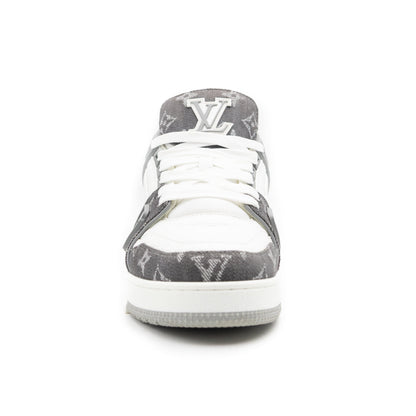 Louis Vuitton Trainer Denim Grey White