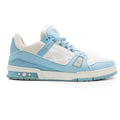 Louis Vuitton Trainer Low White Sky Blue