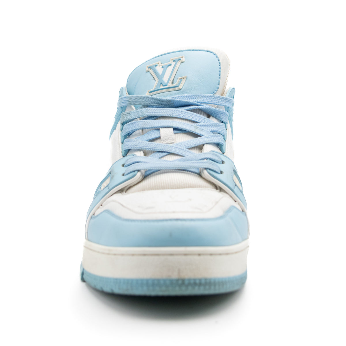 Louis Vuitton Trainer Low White Sky Blue
