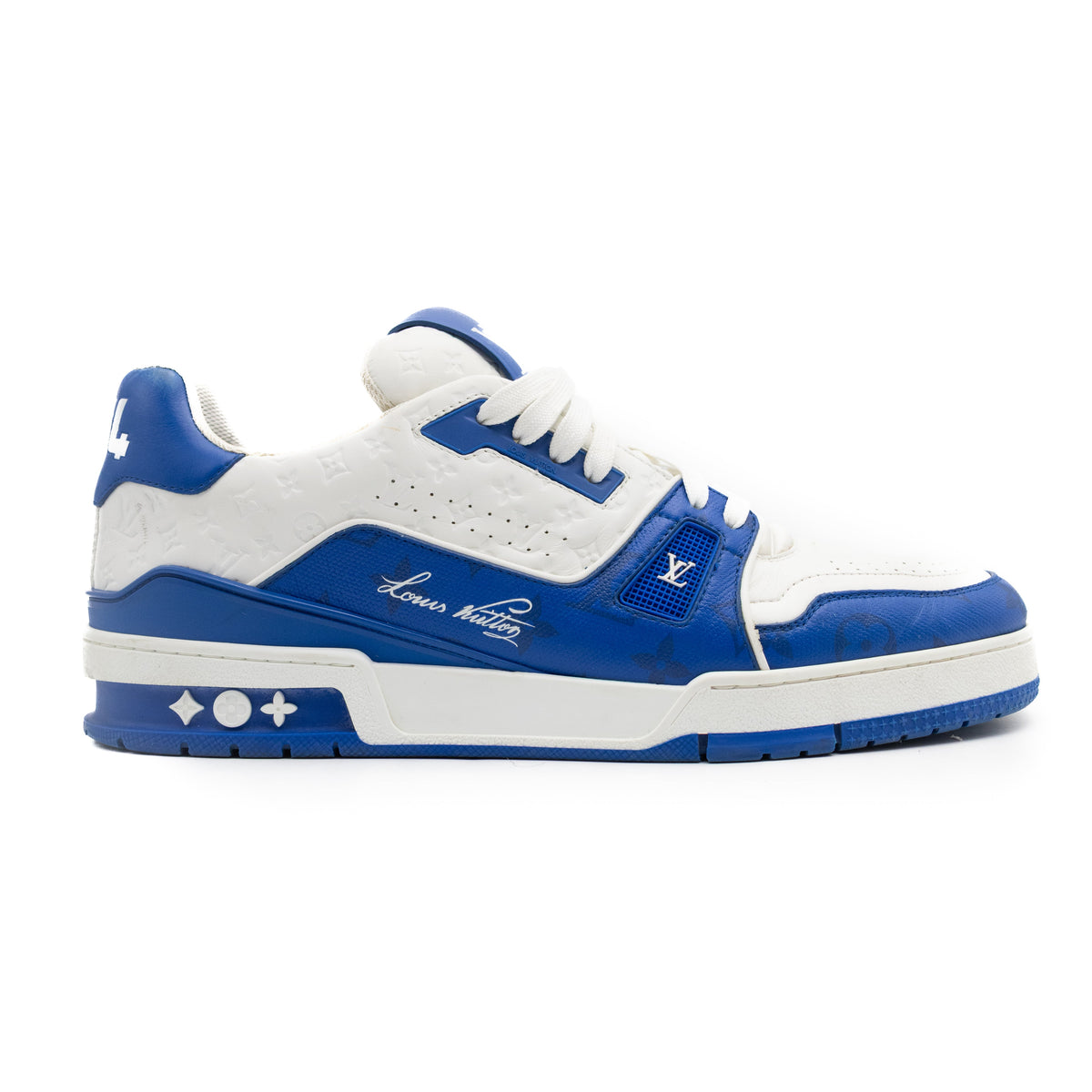Louis Vuitton Trainer Signature #54 Blue