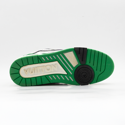 Louis Vuitton Trainer White Green