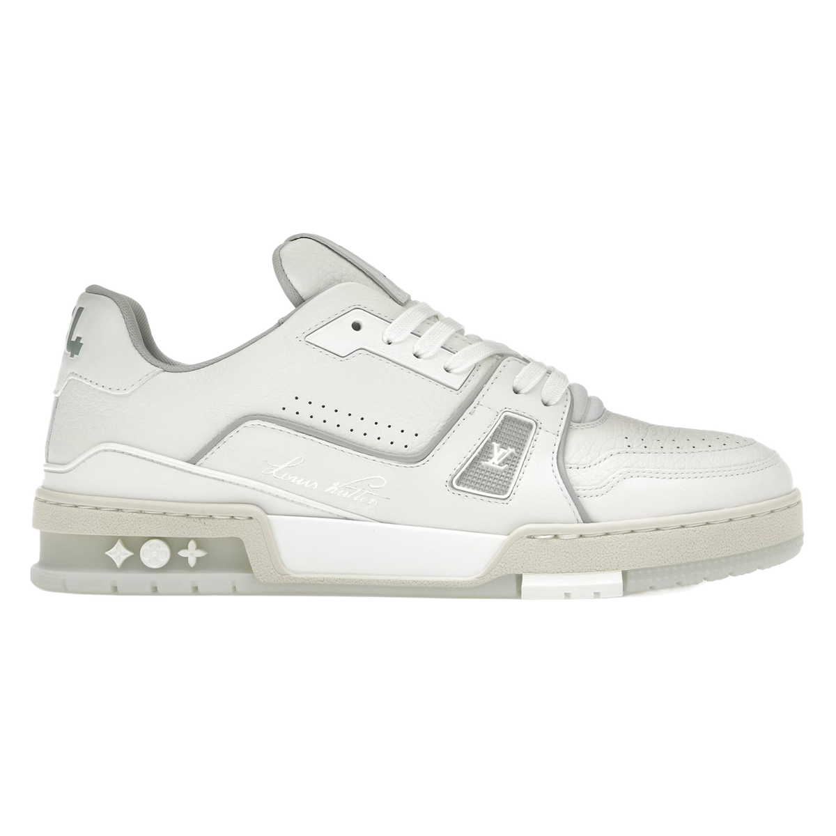 Louis Vuitton Trainer White Signature
