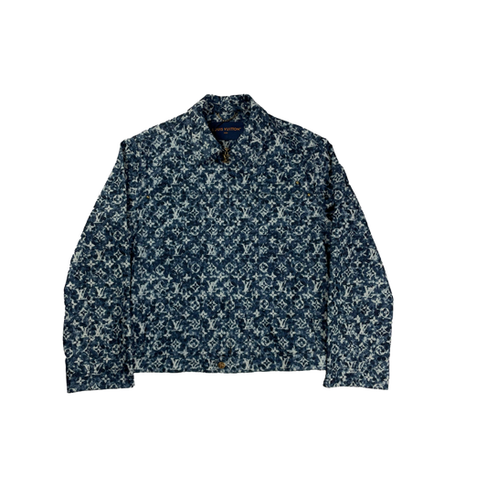 Louis Vuitton Veste Monogram Pointillism Workwear Jean