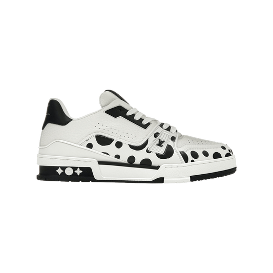 Louis Vuitton x Yayoi Kusama Trainer White Black