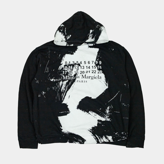 Maison Margiela 10 Logo Paint Hoodie