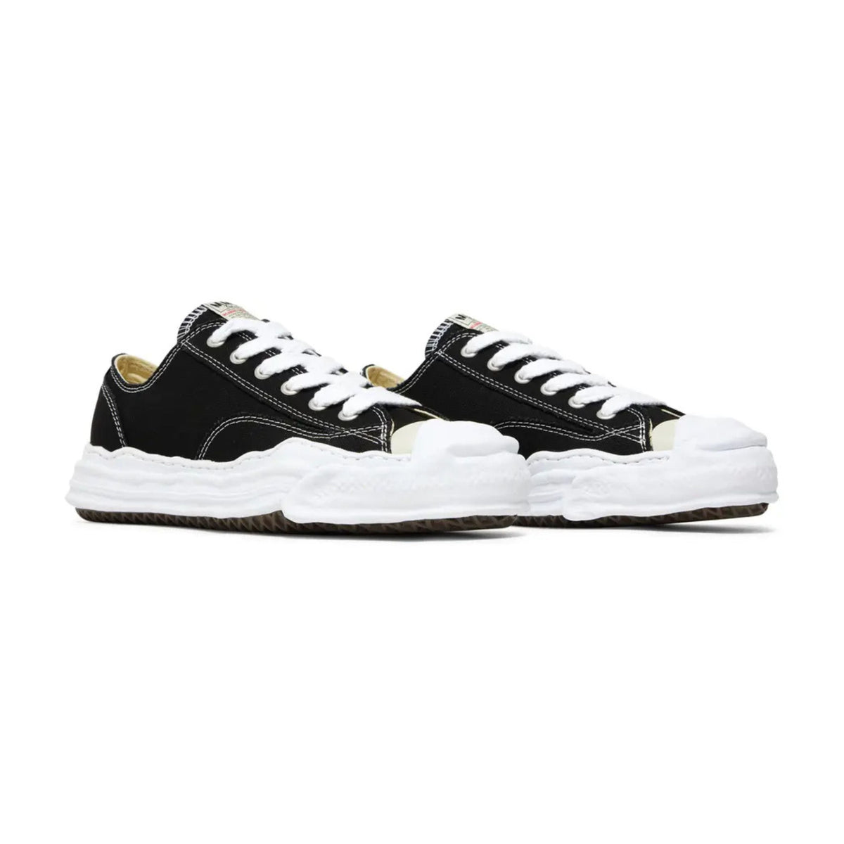 Maison Mihara Hank OG Sole Canvas Low Black