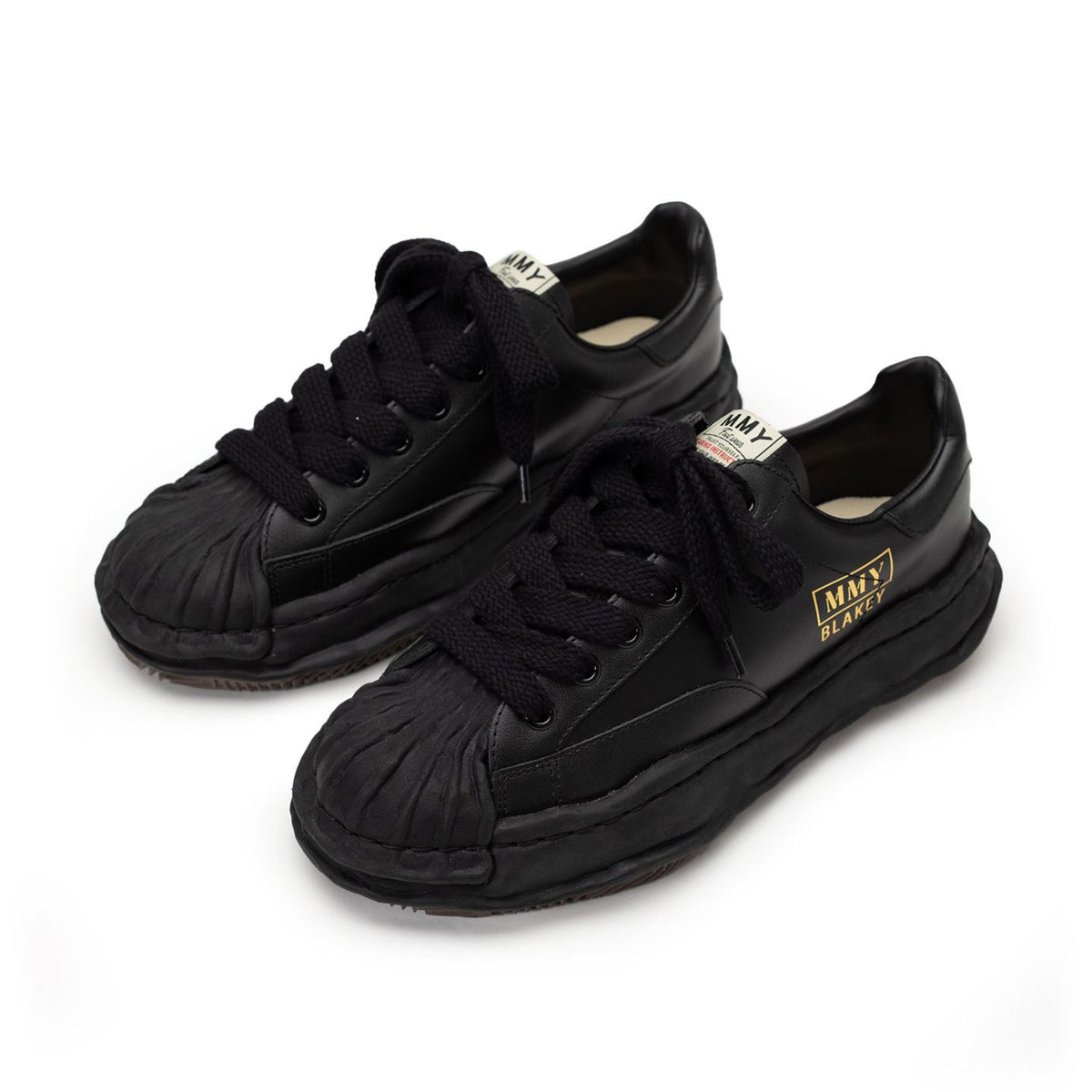 Maison Mihara Yasuhiro Blakey OG Sole Leather Low Black