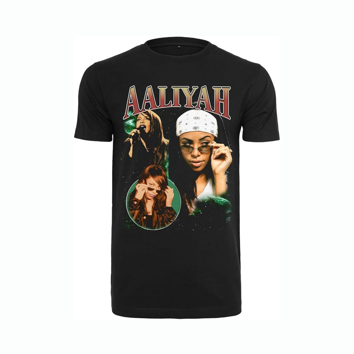 Mister Tee T-shirt Aaliyah Retro Noir