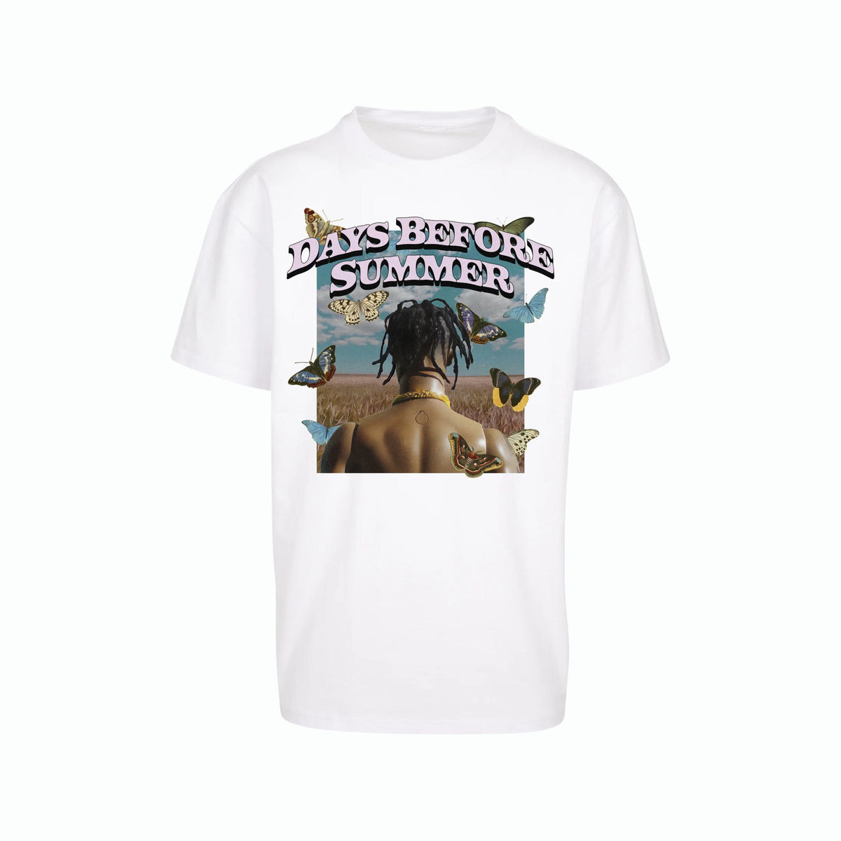 Mister Tee T-shirt Days Before Summer Blanc