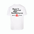 Mister Tee T-shirt Eric B & Rakim Sweat the Technique Blanc