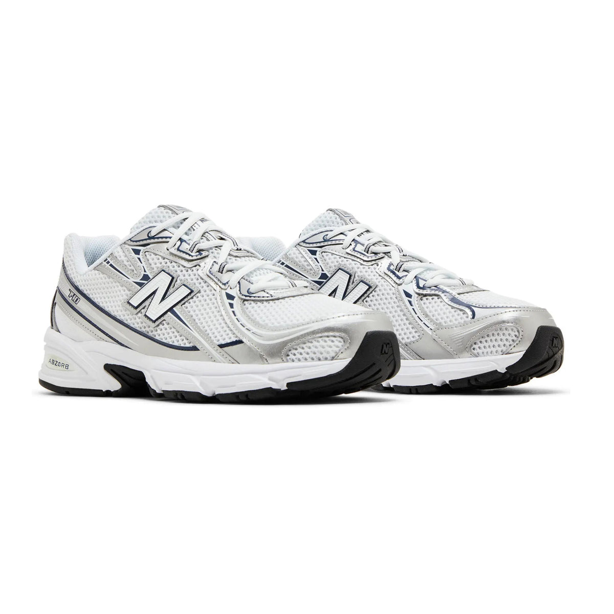 New Balance 740v2 White Shadow Grey Navy