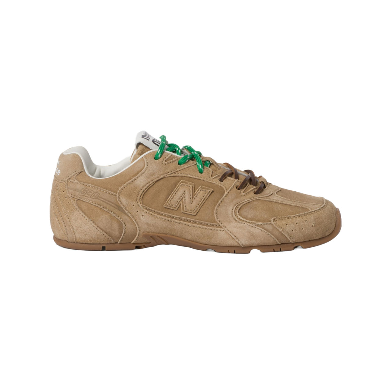 New Balance X Miu Miu 530 SL Suède et Mesh Ecru