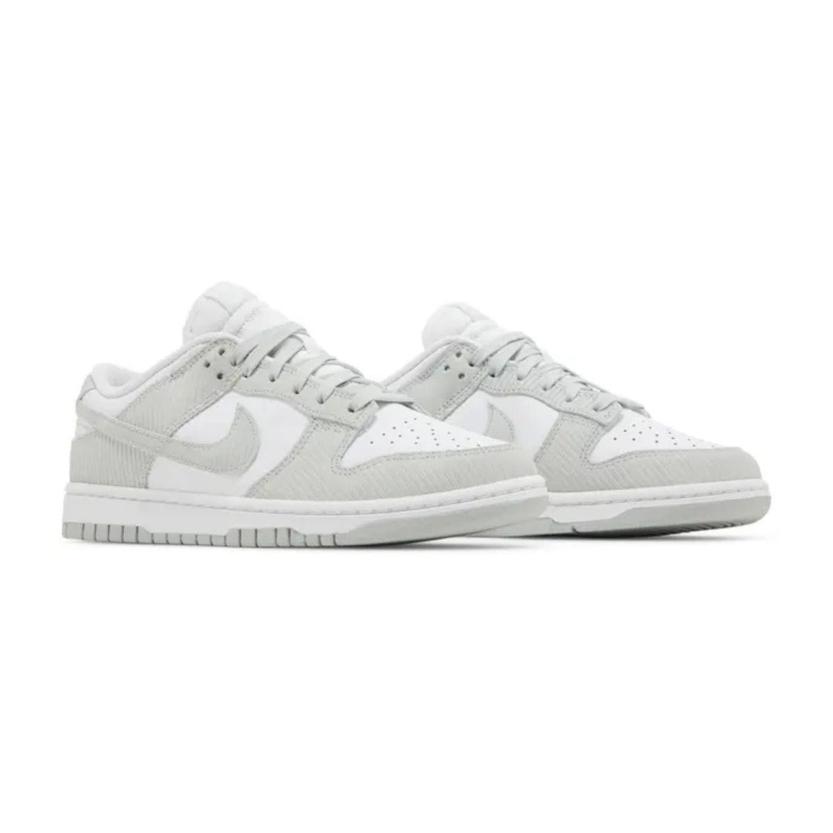 Nike Dunk Low Light Silver Corduroy