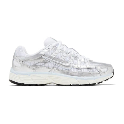 Nike P-6000 White Blue Tint Sail Metallic Silver