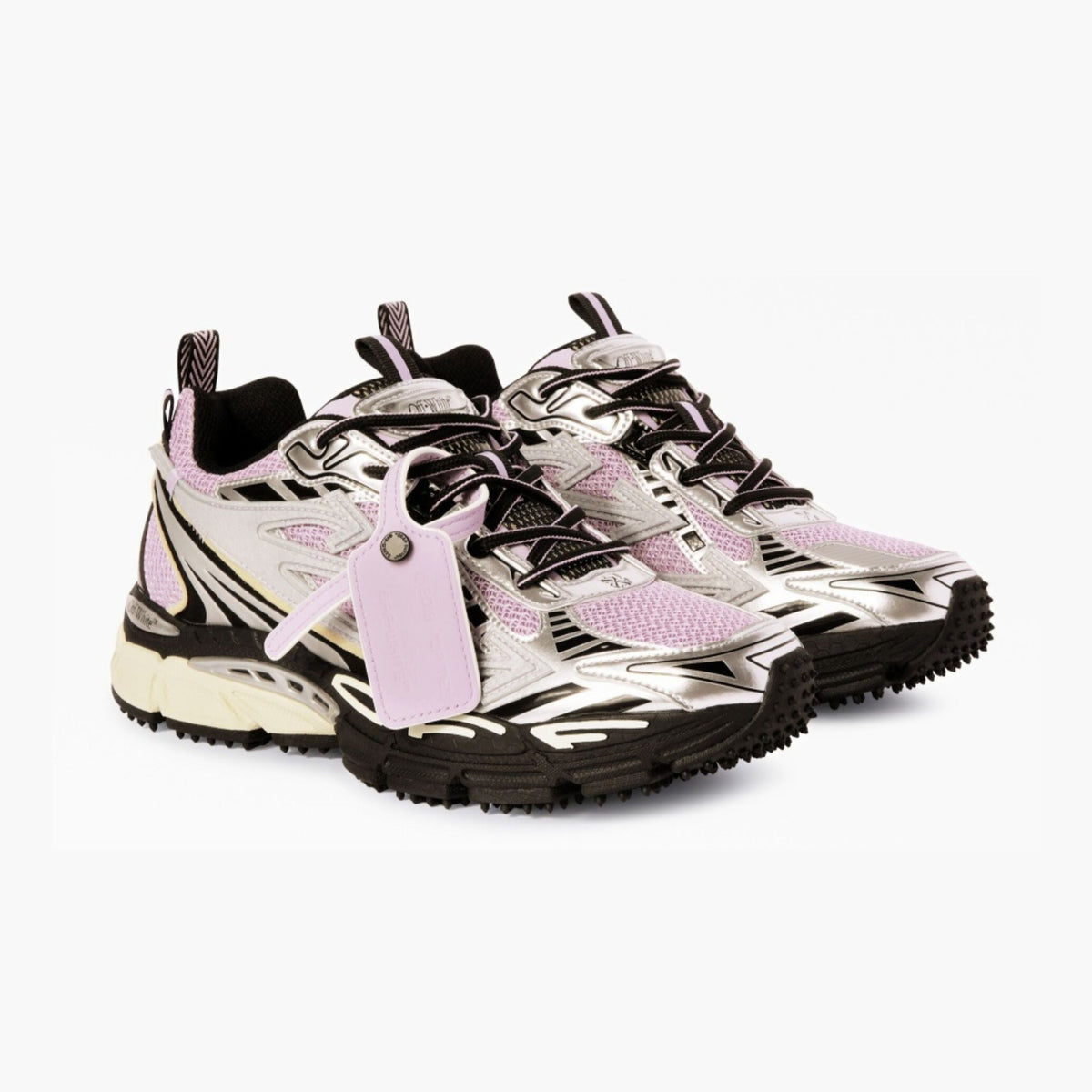 Off-White Be Right Back Silver Lavender
