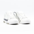 Off-White Out Of Office OOO  Low Tops For Walking White Black