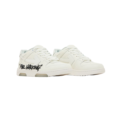 Off-White Out Of Office OOO  Low Tops For Walking White Black