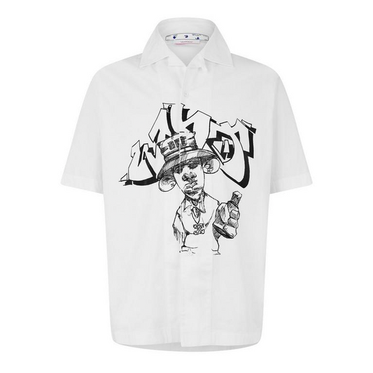 Off-White Surchemise Graff Pupp Blanc