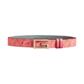 Palace x Gucci GG-P Supreme G Square Buckle Reversible Belt