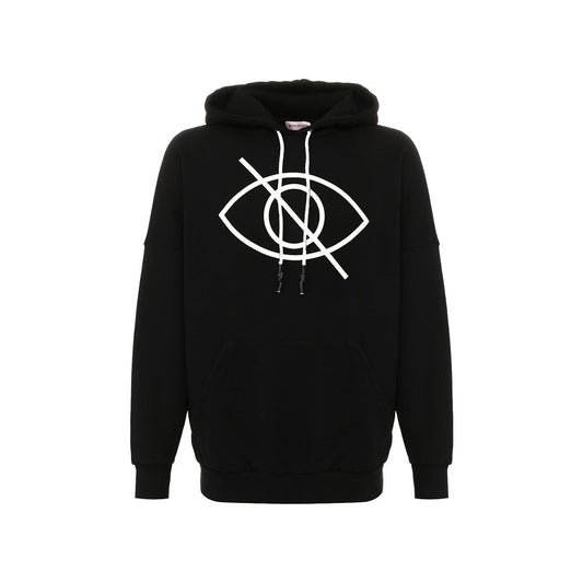 Palm Angels Hoodie Sensitive Content Noir