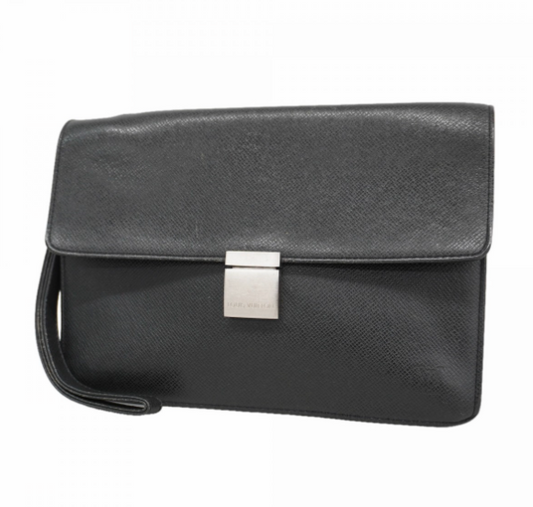 Pochette Louis Vuitton Taïga Selenga ardoise