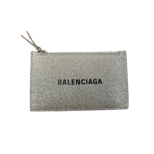 Porte Carte Long Balenciaga Tissu Scintillant