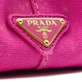 Prada Sac à main Canapa Rose