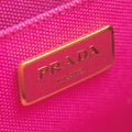 Prada Sac à main Canapa Rose