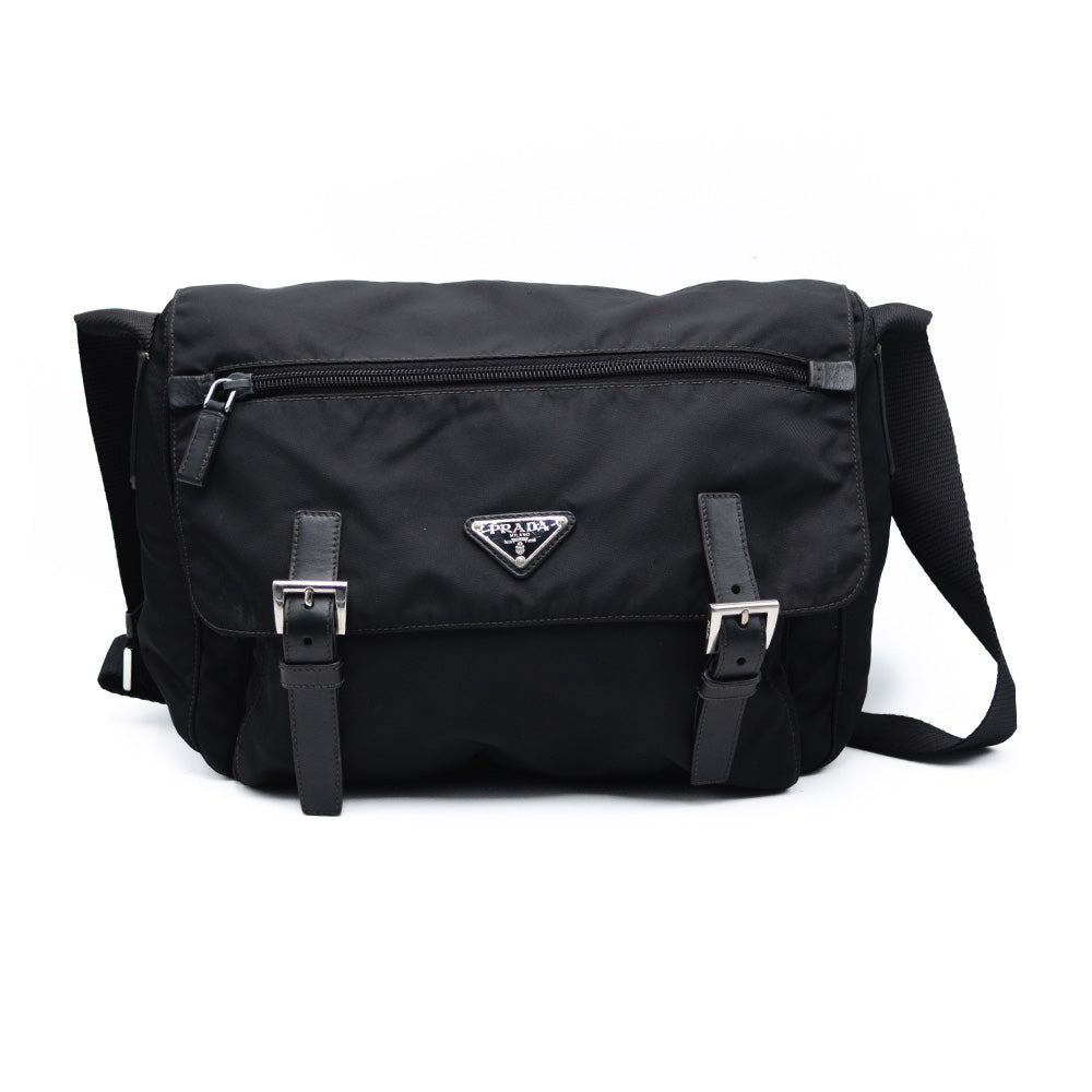Prada Sac Messenger Nylon Noir
