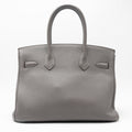 Sac à main Hermès Birkin 30 Etoupe grey