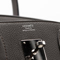 Sac à main Hermès Birkin 30 Etoupe grey