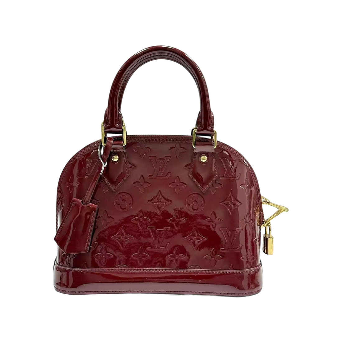 Sac à main Louis Vuitton Alma BB cuir magenta