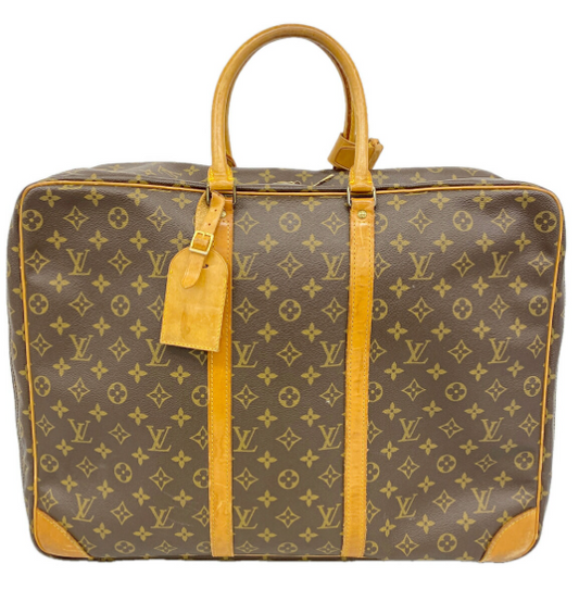sac Boston Louis Vuitton Monogram Sirius 50 marron