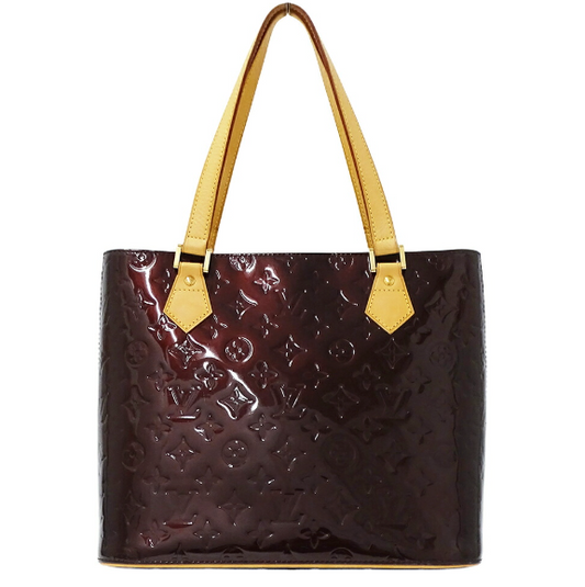 Sac cabas Louis Vuitton Houston Vernis Amarante