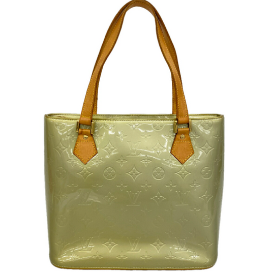 Sac cabas Louis Vuitton Vernis Houston gris