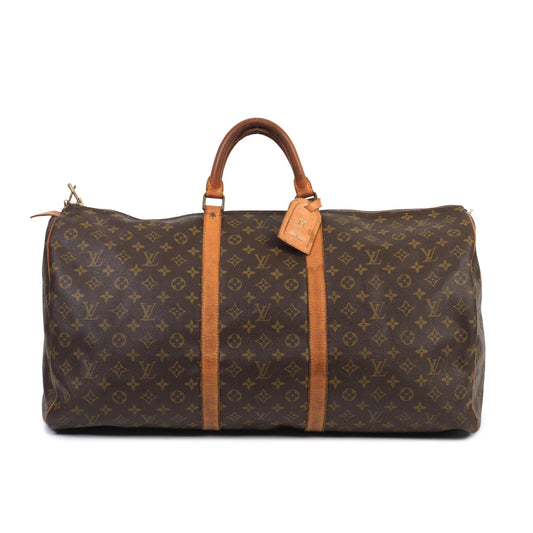 Louis Vuitton Sac de voyage Keepall 60 Monogram Marron