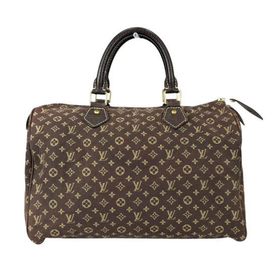 Sac Louis Vuitton Mini Lin Speedy 30 mini Boston