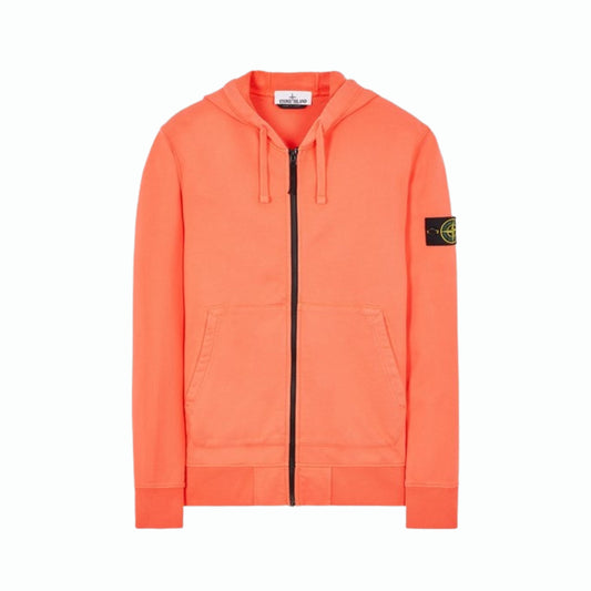 Stone Island Hoodie - Zip - Corail
