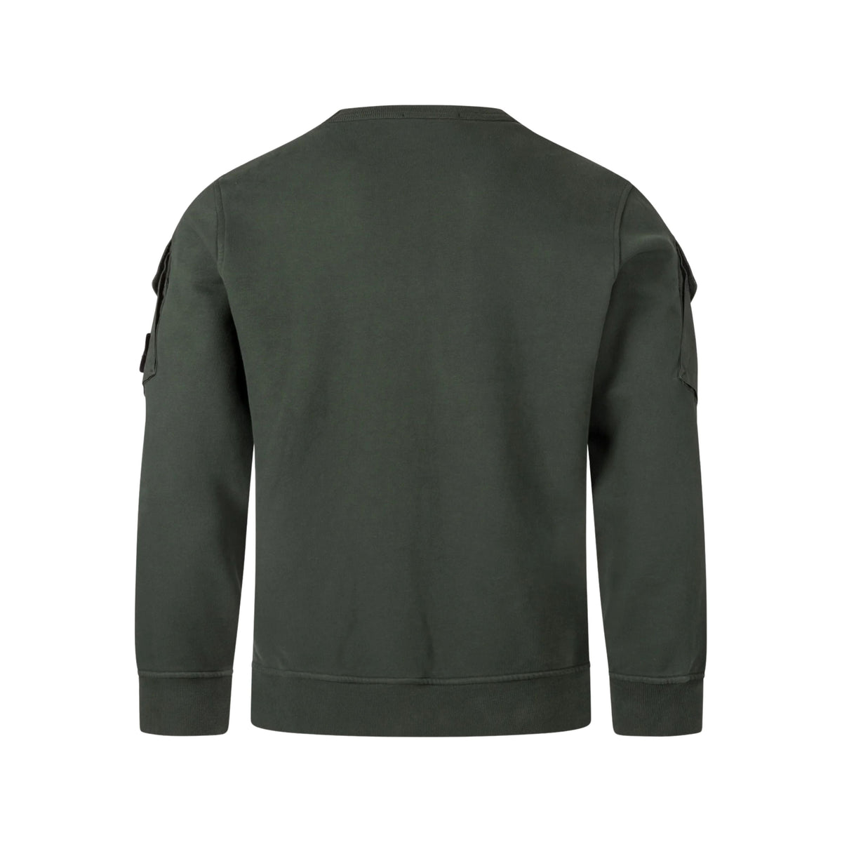 Stone Island Pull Crewneck Brushed Organic Vert