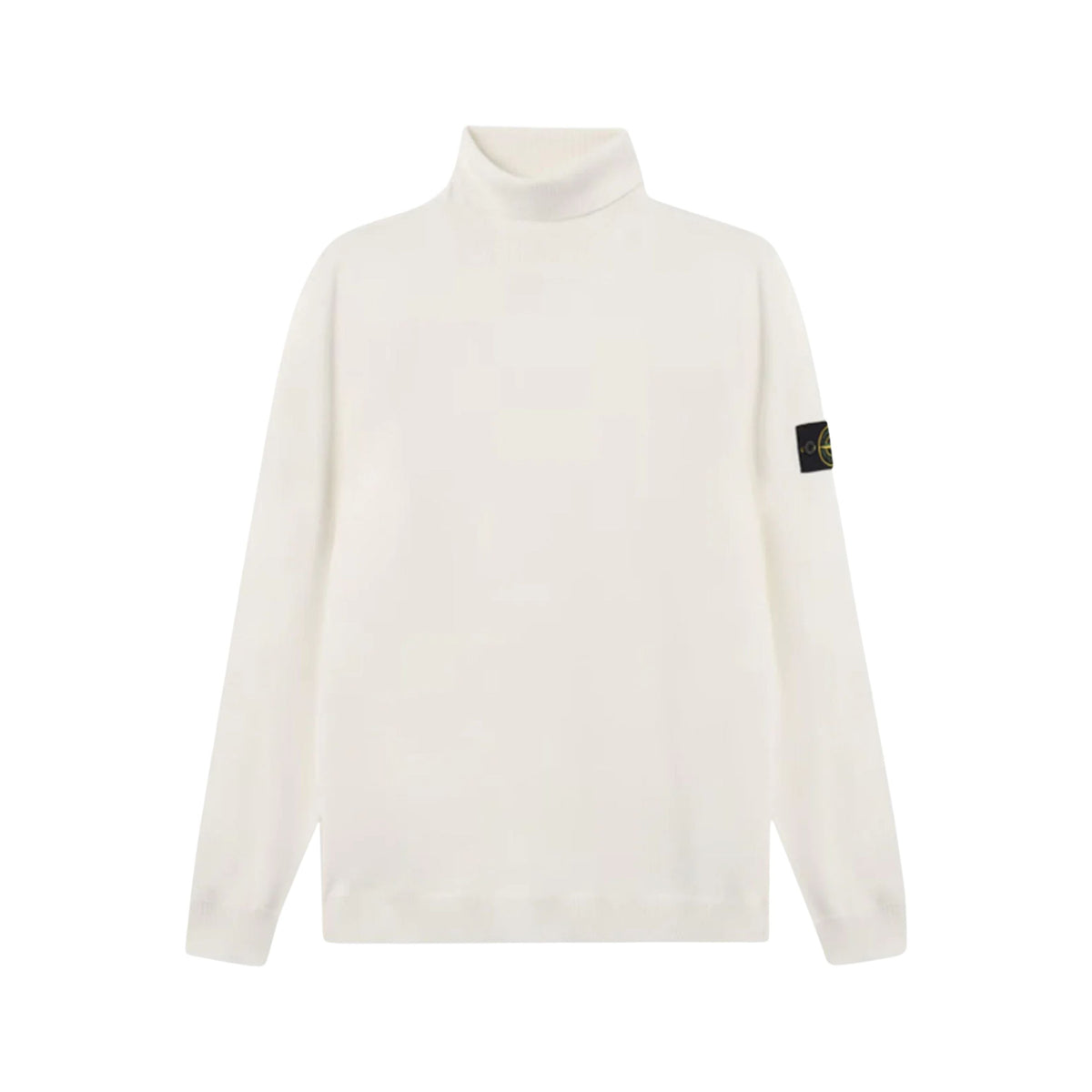 Stone Island Pull Crewneck col roulé Beige