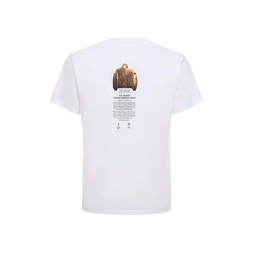Stone Island T-shirt Archivio Blanc